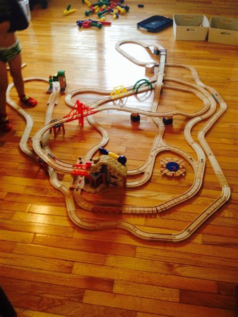 Thomas and friends wooden train track design | Wooden train track ...