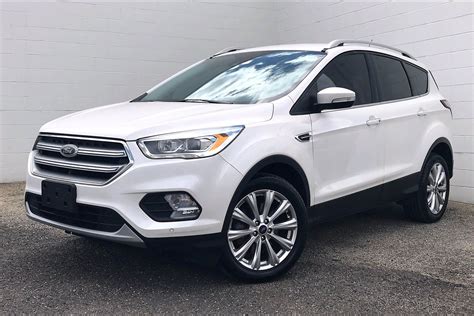 Pre-Owned 2017 Ford Escape Titanium 4WD 4D Sport Utility in Morton # ...