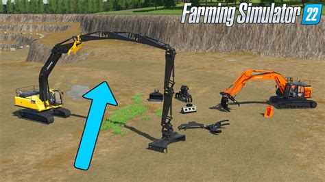 FS22 🚧 New Excavators + Tools 🚧 Farming Simulator 22 Mods - YouTube