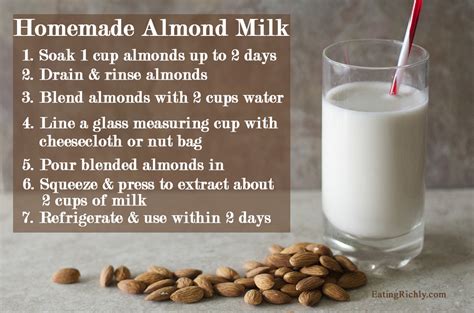 Top 3 Almond Milk Recipes