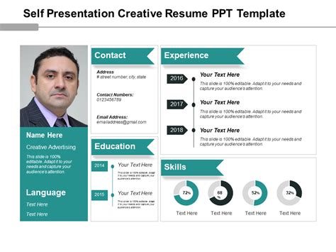 Powerpoint Template Self Introduction Free