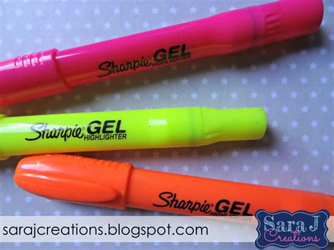 use sharpie gel highlighters with a crayon like texture to avoid soak ...