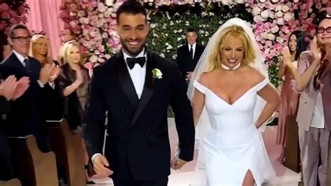 Britney Spears & Sam Asghari Wedding Video Part 1 HD - YouTube