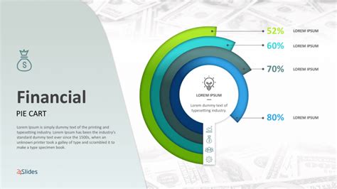 Financial Pie Graphs Templates | Free PowerPoint Templates