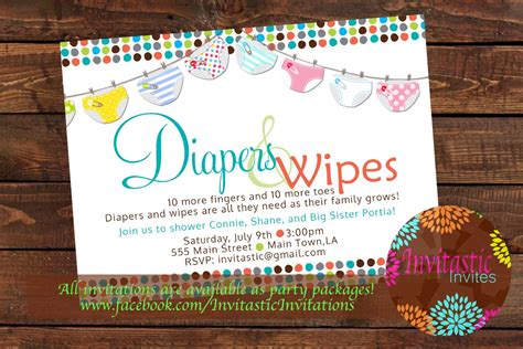 Diaper Shower Invitation Wording - Letter Words Unleashed - Exploring ...