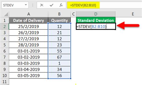 Standard Deviation Formula in Excel | How to Calculate STDEV in Excel?