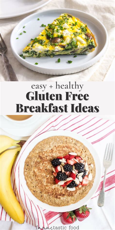 20+ Gluten Free Breakfast Ideas - fANNEtastic food