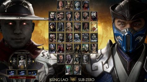 Every Mortal Kombat Character Ever