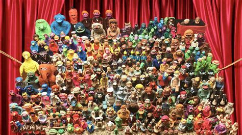 My hubby’s prized clay muppet collection! All had made over many, many ...