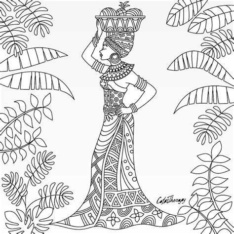 Jamaican Coloring Page