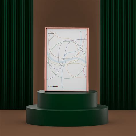 Seoul Subway Abstract Art Poster on Behance