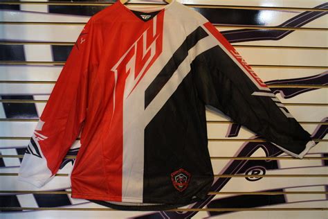 jersey fly mx xl motocross enduro moto rojo negro blanco Motocross ...