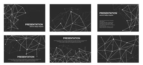 Dark background or presentation cover. Corporate portfolio template ...