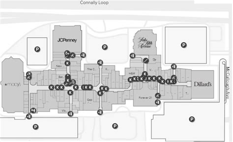 North Star Mall Map | Map Of The World