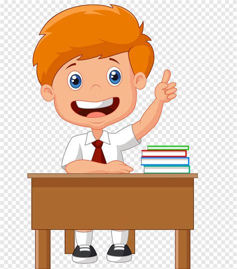 Lesson Cartoon Student, student, child, hand png | PNGEgg