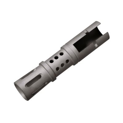 Mini-14 Muzzle Brake-Stainless Steel Finish