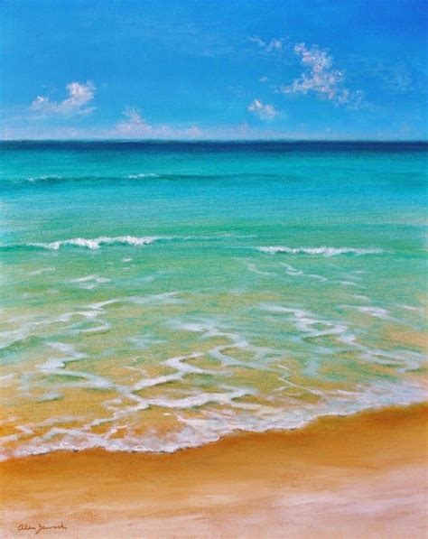 The Tropical Artist : Walking into a Painting | Beach scene painting ...