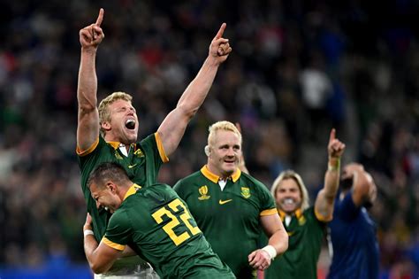 South Africa Rugby World Cup squad – Boks 7-1 split on bench for final