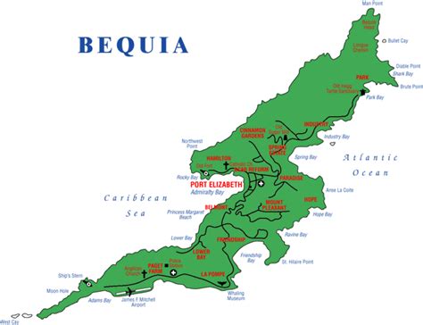 Maps of Bequia – Bequia Net