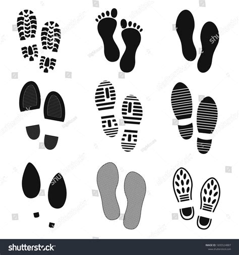 Footprints SVG Footprints In The Sand Svg Feet Svg Baby Footprint ...