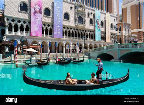 Gondola Ride at the Venetian Hotel and Casino