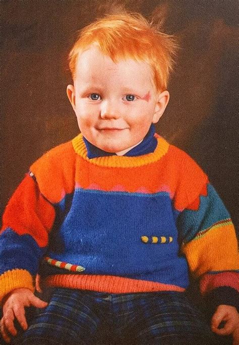 Adorable photo of a toddler Ed Sheeran will absolutely make your day