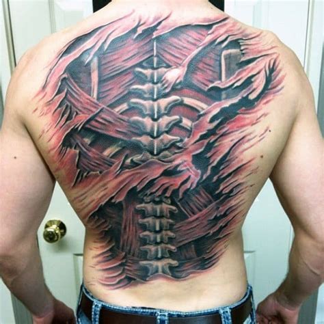 70 Anatomical Tattoos For Men - Bodily Structure Design Ideas