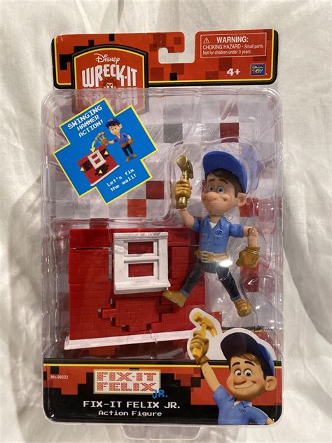 Wreck-It Ralph FIX IT FELIX JR Action Figur e Thinkway Toys | eBay