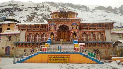 Uttarakhand: Portals of Badrinath Temple to reopen on May 8 | India ...