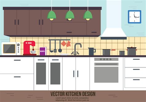 Kitchen Vector Design 118902 Vector Art at Vecteezy