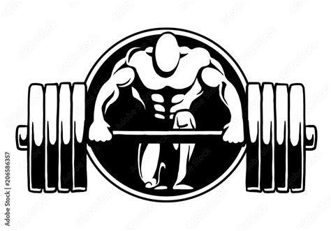 bodybuilding logo fitness gym, vector, logo, design Stock Vector ...