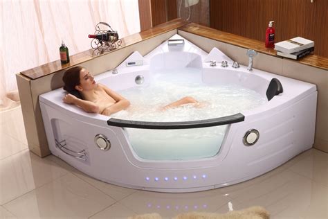 New 2 Person Jetted Whirlpool Massage Hydrotherapy Bathtub Tub Indoor ...