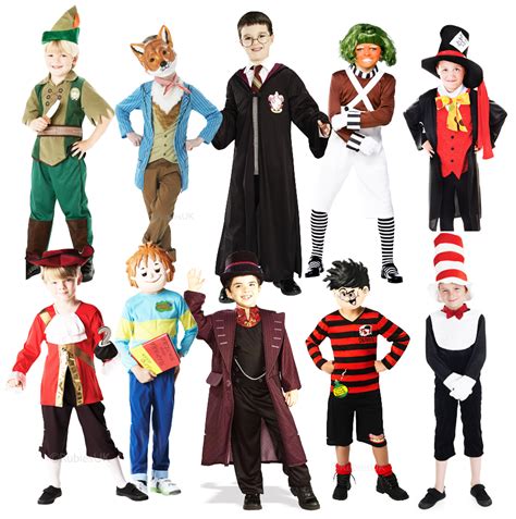 Boys Story Book Week Characters Fancy Dress World Book Day Kids Childs ...