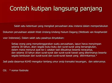 54+ Contoh Kutipan Atas Ucapan Lisan