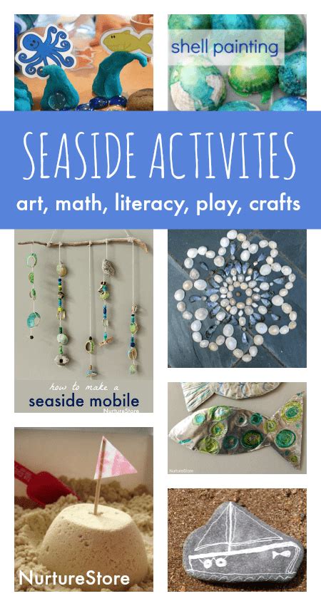 Seaside crafts and beach activities for kids - NurtureStore