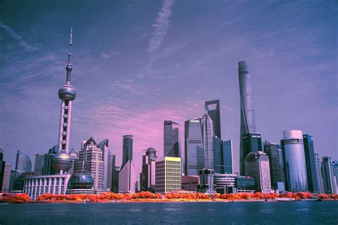 I Traveled To Shanghai And Took Some Infrared Images Of The Skyline ...