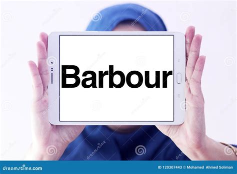 Barbour Luxury Fashion Brand Logo Editorial Stock Photo - Image of logo ...