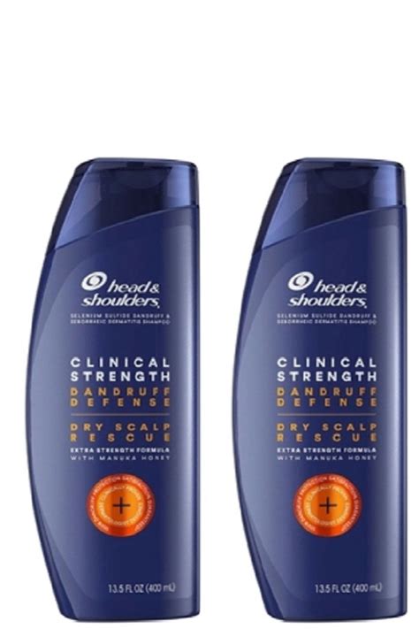 Head and Shoulders Clinical Strength Şampuan Kepek Şampuanı 400 ml x2 ...