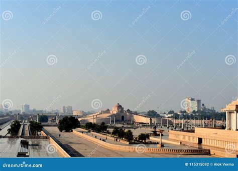 View Of Ambedkar Park At Gomti Nagar Lucknow India Royalty-Free Stock ...