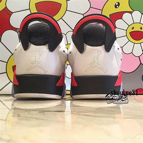 Air Jordan 6 Low White Infrared 23 Black - Sneaker Bar Detroit