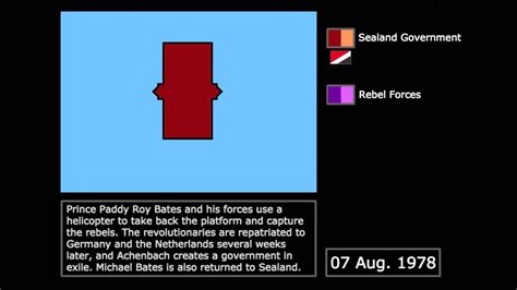 [Wars] The Sealand Civil War (1978): Every Day - YouTube
