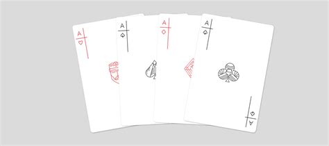 Minimalist Playing Cards :: Behance