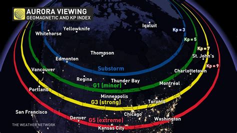 Solar storm could spark auroras across Canada Friday night - The ...