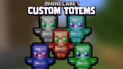 Custom Totems Data Pack (1.18.2, 1.17.1) - Colorful Totems - Mc-Mod.Net