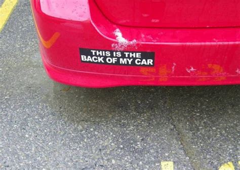 27 Funny Bumper Stickers That Will Make You Do a Double Take