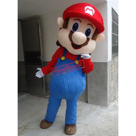 America's Flow Game Super Mario Mascot Costume