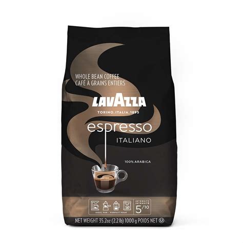 Lavazza Espresso Medium Roast Italiano Whole Bean Coffee Blend Review ...