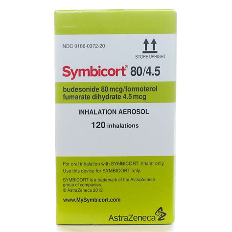 Symbicort Inhalation Aerosol 80/4.5