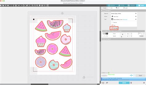 Print and Cut Silhouette CAMEO 4: Beginner Sticker Tutorial (Free ...