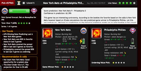 Zcode System Automated Winning Sports Picks | MLB Picks: Mets Phillies